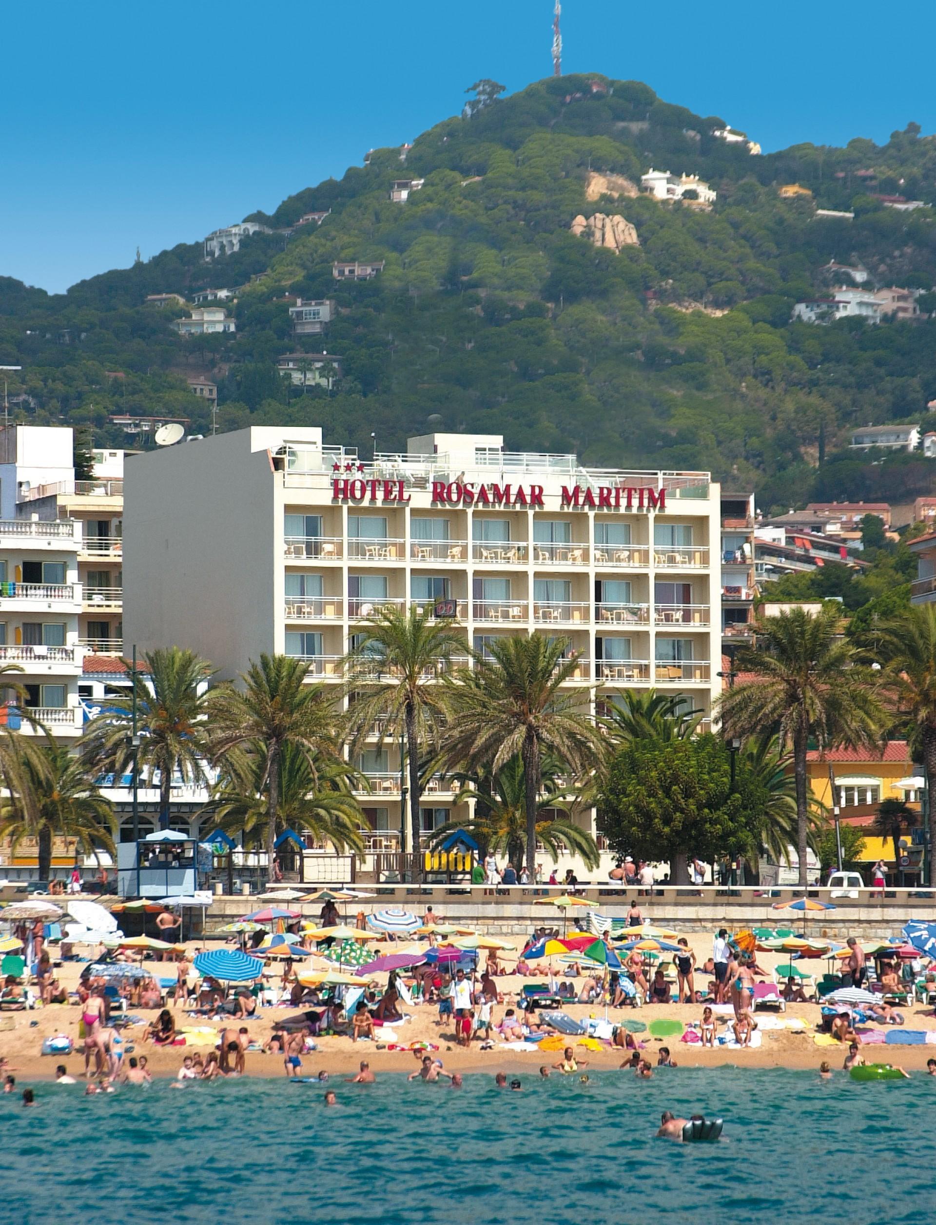 Rosamar Maritim 4* Hotel Lloret de Mar Exterior foto